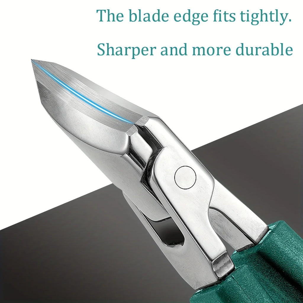 Ingrown & Thick Nail Clipper | 25° Precision Beveled Trimmer