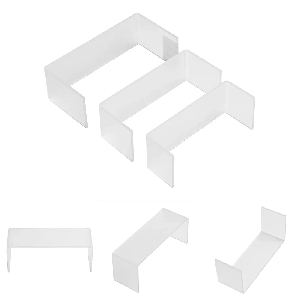 Acrylic Display Stand Jewelry Showcase Storage Rack Shelf Holder