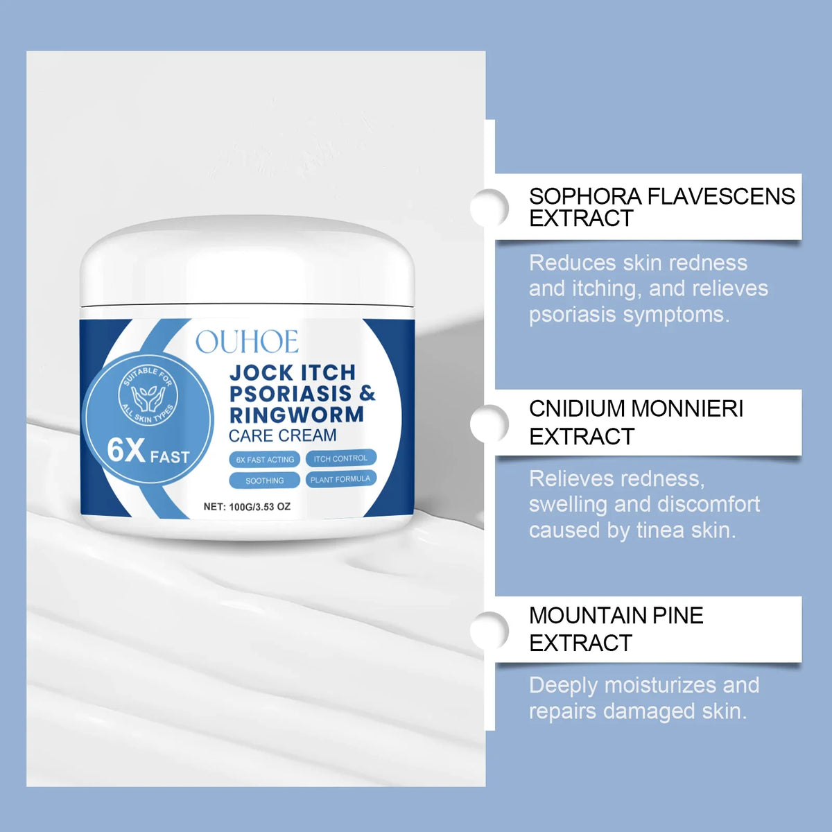 OUHOE Repair Cream – Moisturizing Nourishing Body Skin Care