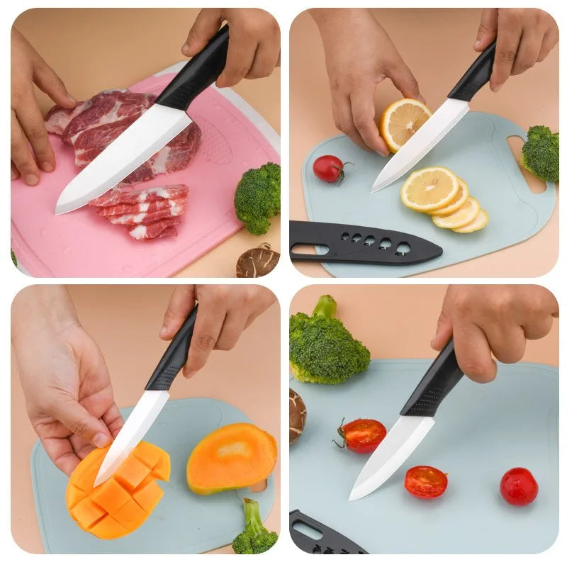 3/4/5 Inch Ceramic Paring Knife – Rust-Free Fruit & Baby Food