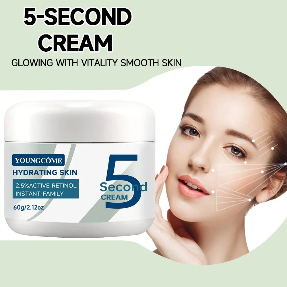 5 Seconds Retinol Anti-wrinkle Cream Instant Anti Aging Line Fade