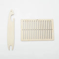2-Pc Wooden Weaving Loom Kit – Bracelet, Bag, Belt & Strap