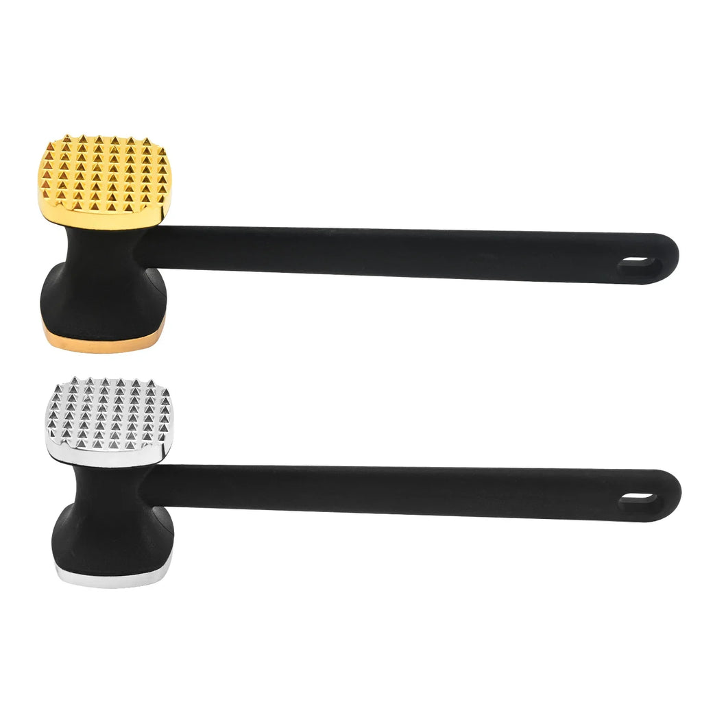 Dual-Sided Meat Tenderizer Mallet | Heavy Duty Non-Slip Handle