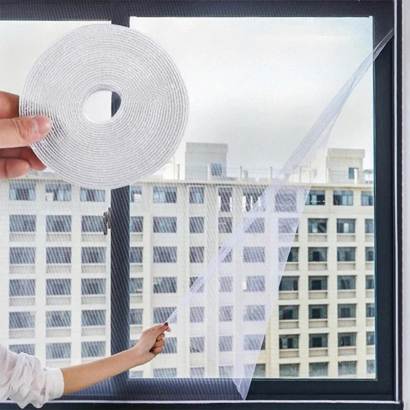 DIY Self-Adhesive Window Mosquito Net Screen | Cut-to-Size