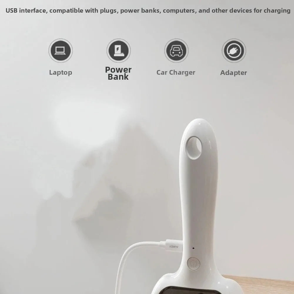 USB Rechargeable Pet Hair Remover Brush & Self-Cleaning Comb
