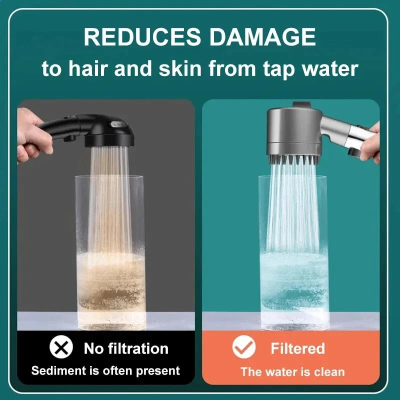 10-Pack Shower Head Replacement Filter Cartridges | PP Cotton