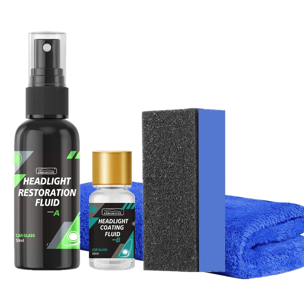 Car Headlight Restoration Polishing Kits Headlamp Scratch Remover