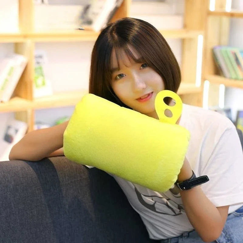 Soft Plush Hand Warmer Pillow – Kids Cartoon Stuffed Animal Cushion