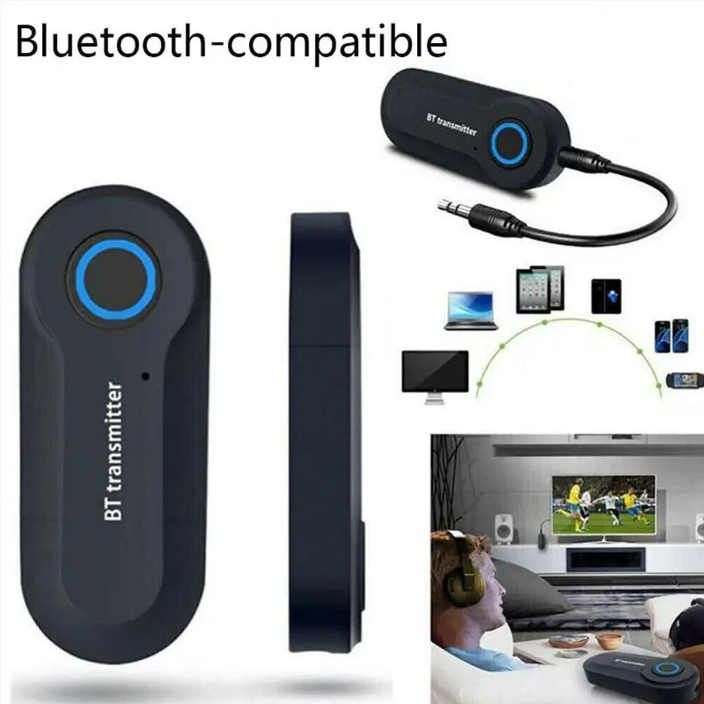 Bluetooth 4.0 Audio Transmitter – 3.5mm Adapter for TV & PC
