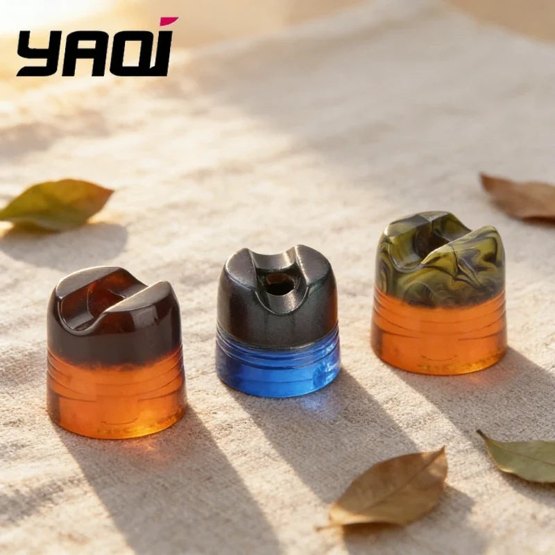 YAQI Resin Mens Shaving Razor Holder Stand Moka Express Ocean Sagrada