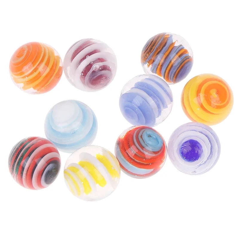 16mm Crystal Glass Marbles 10pcs – Vase Filler & Home Décor Balls