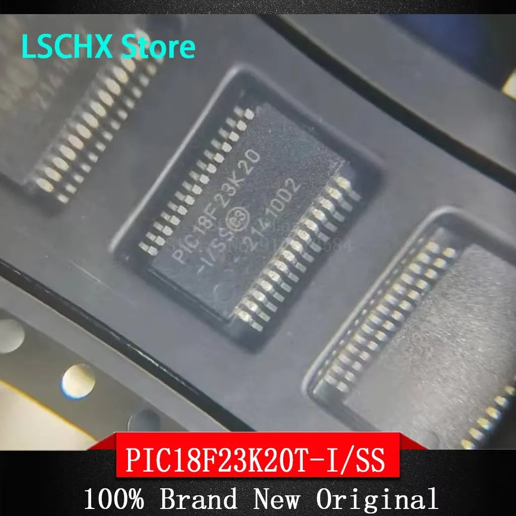 5-Pack PIC Microcontroller ICs – PIC10F, PIC16F & PIC18F MCUs