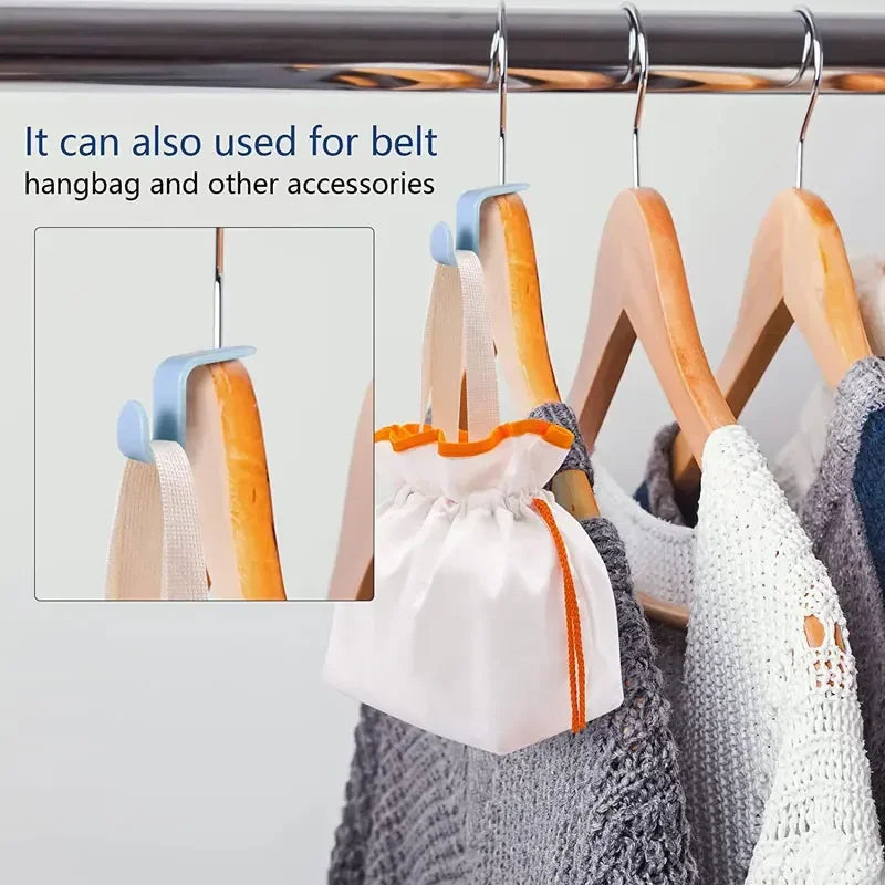 Cascading Clothes Hanger Hooks – Closet Organizer 10/20 Pcs