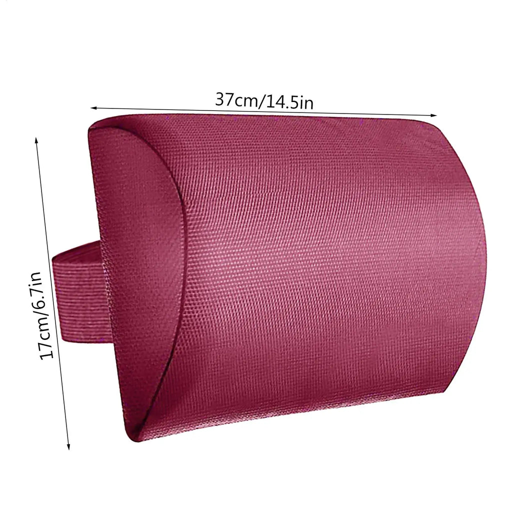 Pool Lounge Chair Headrest Pillow with Adjustable Strap