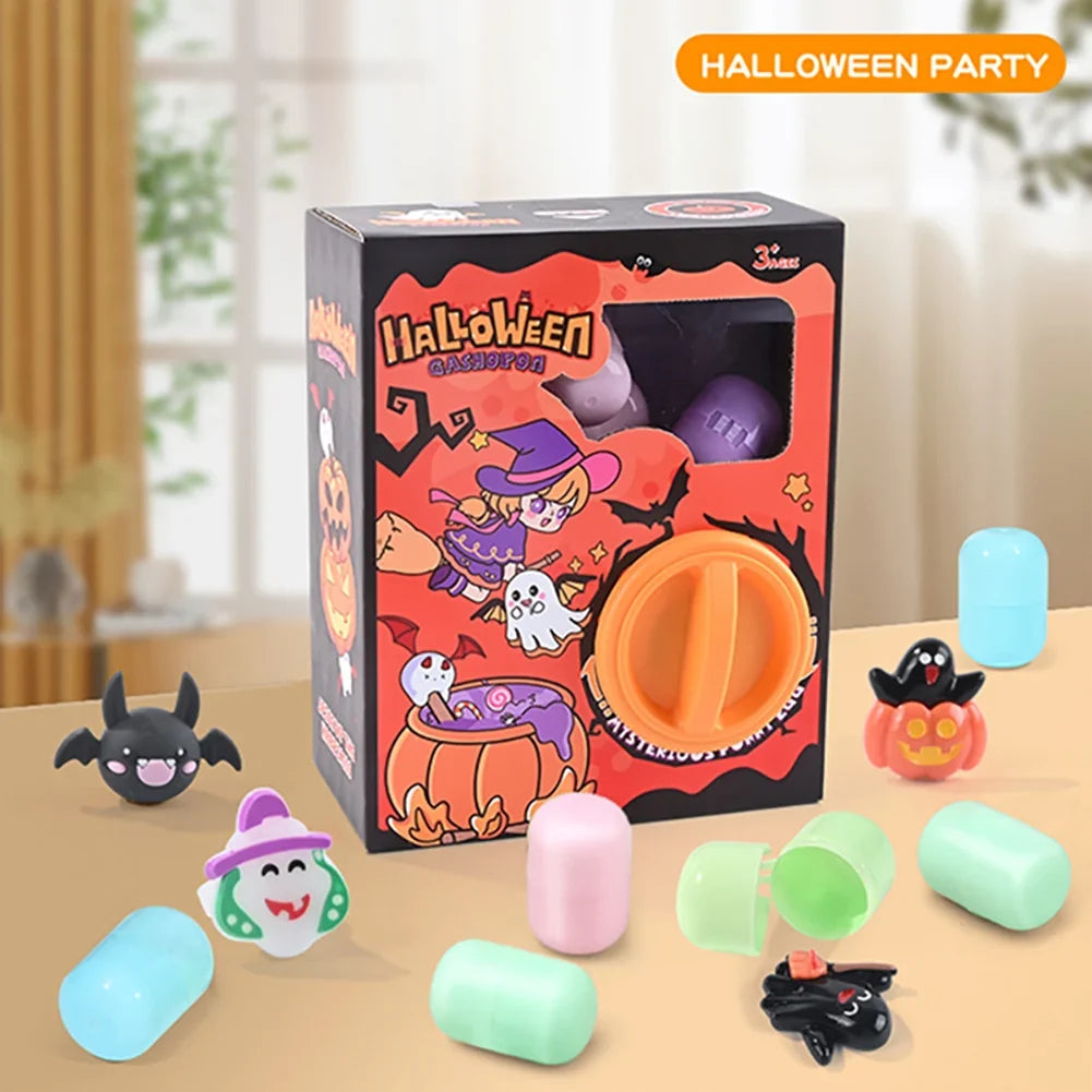 Halloween Mini Claw Machine Toy for Kids – 6 Surprise Blind Box