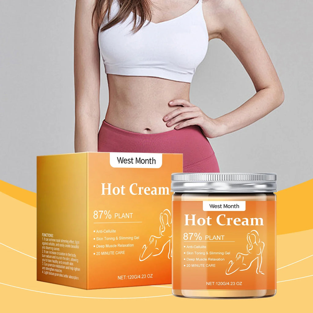 Anti-Cellulite Hot Cream Fat Burner Body Sculpting 120g