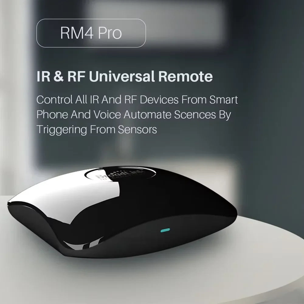 Broadlink RM4 Add HTS2 IR RF Wifi Smart Home Universal Remote Control