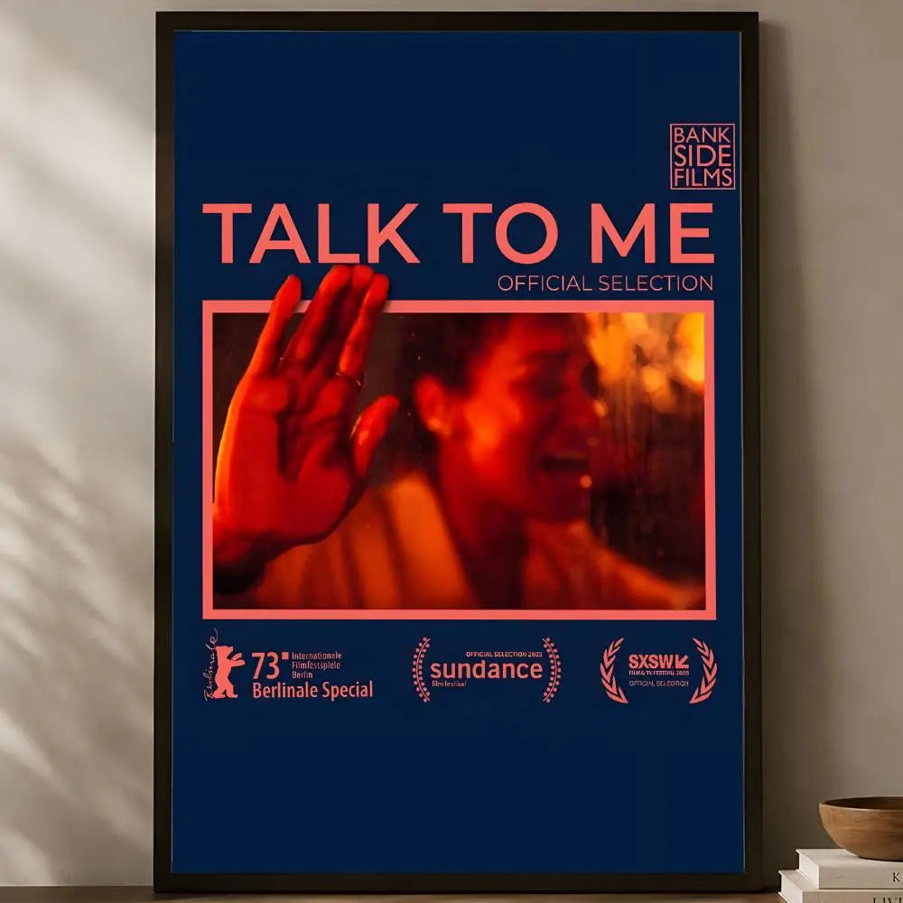 Talk to Me Movie Poster – Self-Stick HD PVC Wall Art