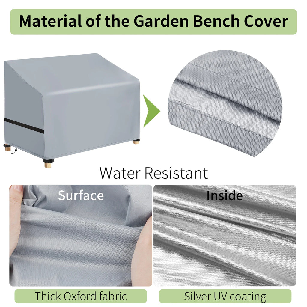 210D Oxford Waterproof Patio Furniture Cover | 4 Sizes