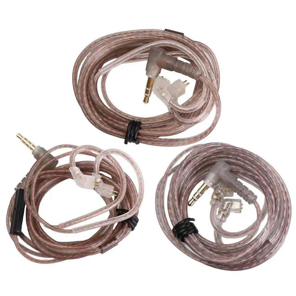 OFC Twisted 2-Pin Upgrade Cable for KZ ZS10 IEM Earphones