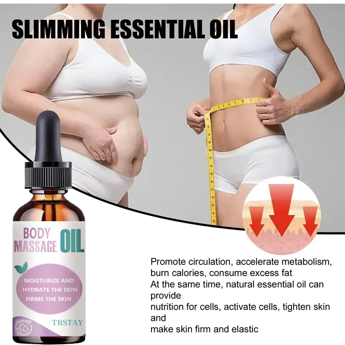 TRSTAY 28-Day Body Firming & Essential Oil