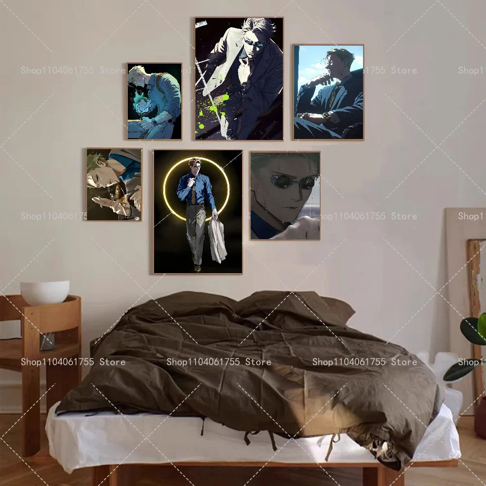 Jujutsu Kaisen Nanami Anime Poster – Waterproof Wall Sticker Art