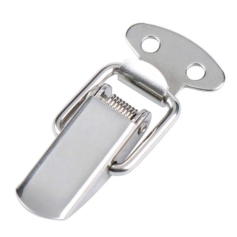 Stainless Steel Toggle Box Lock – Spring Loaded Latch Buckle