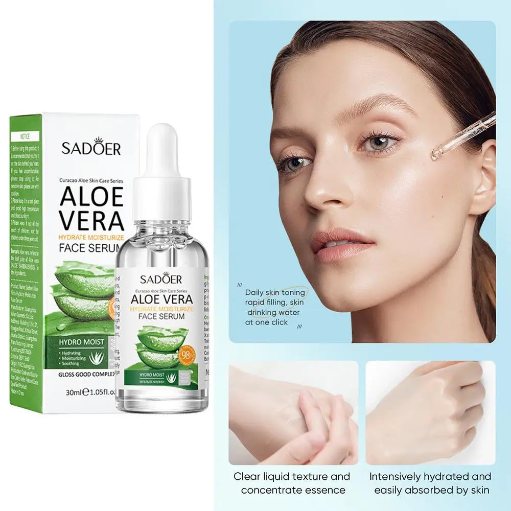 Aloe Vera Brightening Hydrating Face Essence – 30ml