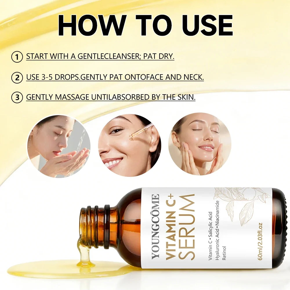 YOUNGCOME Vitamin C & Hyaluronic Acid Face Serum 40/60ml
