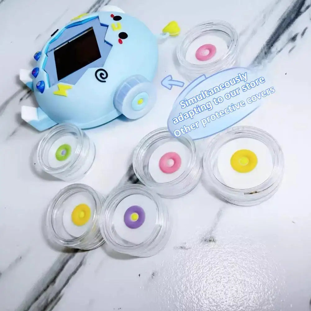 Tamagotchi Paradise Glitter Knob Caps – Multi-Color Button Covers