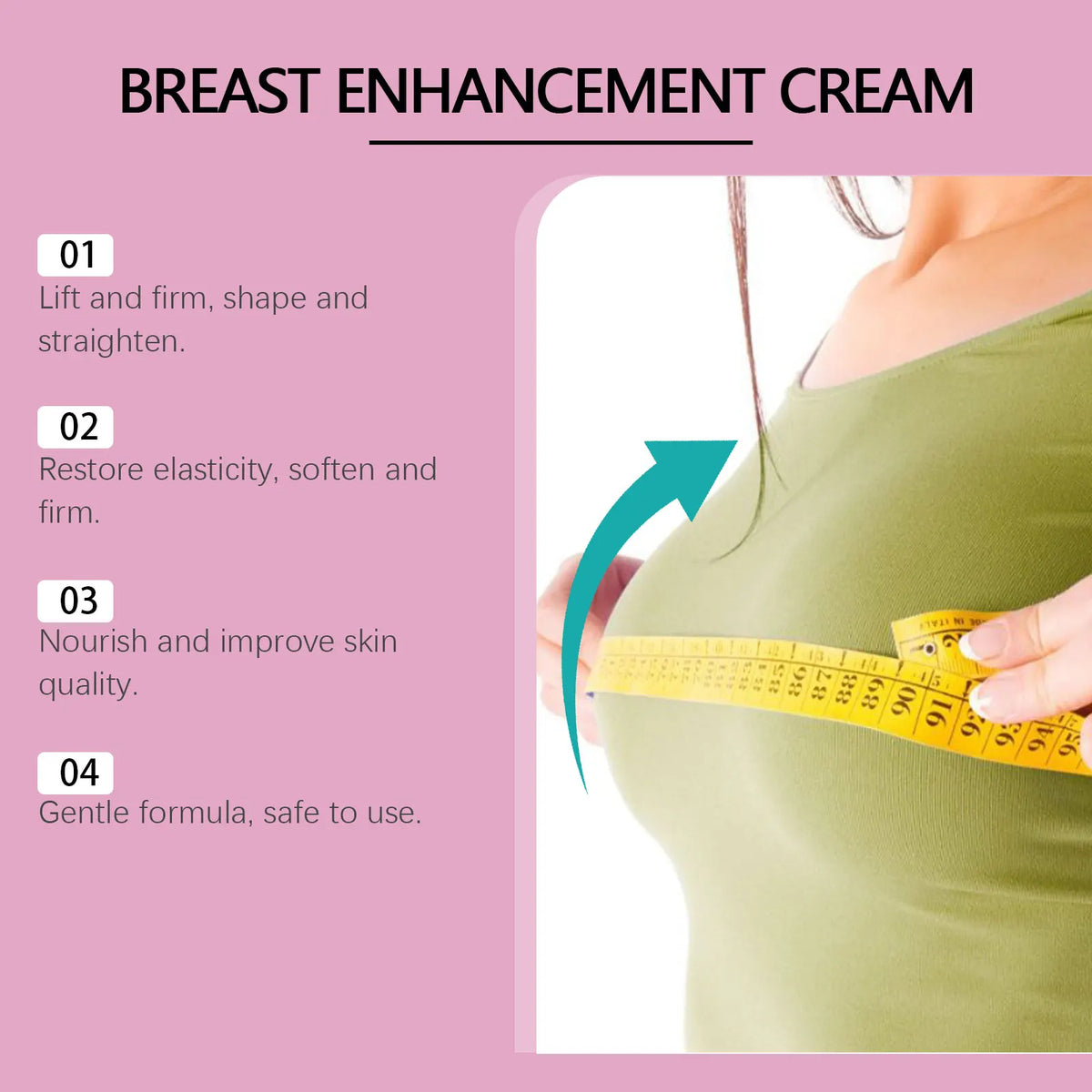OceAura Chest Firming & Lifting Cream – Moisturizing Body Cream