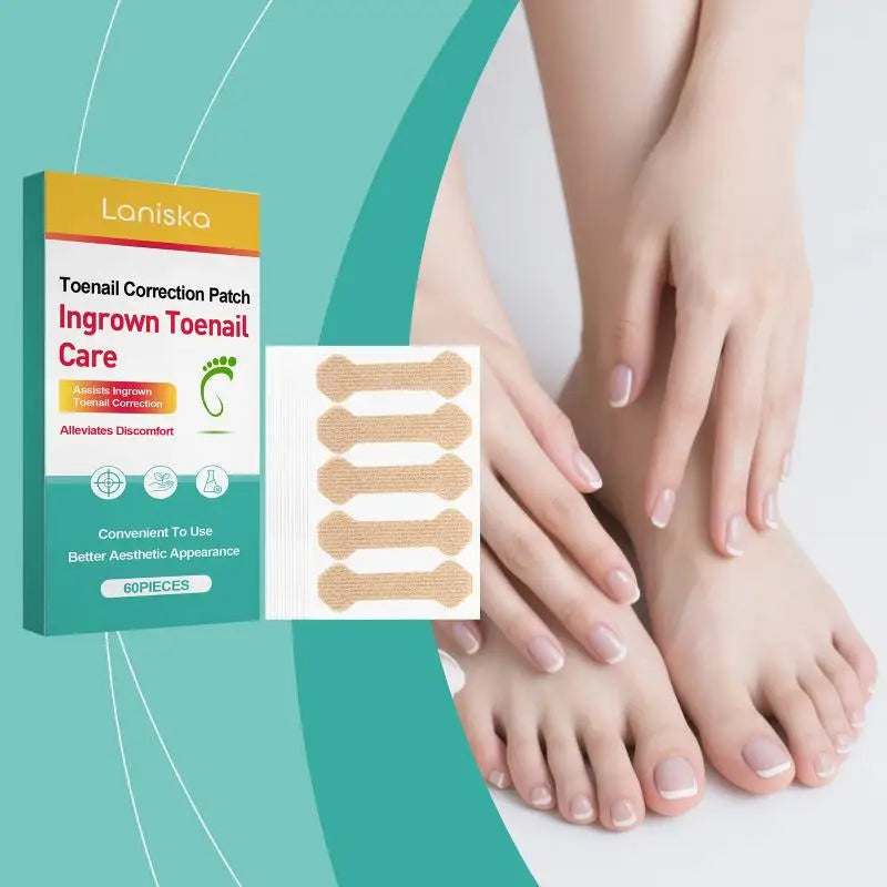 Laniska Nail Tip Care Patch – Skin-Friendly Protection, 60pc