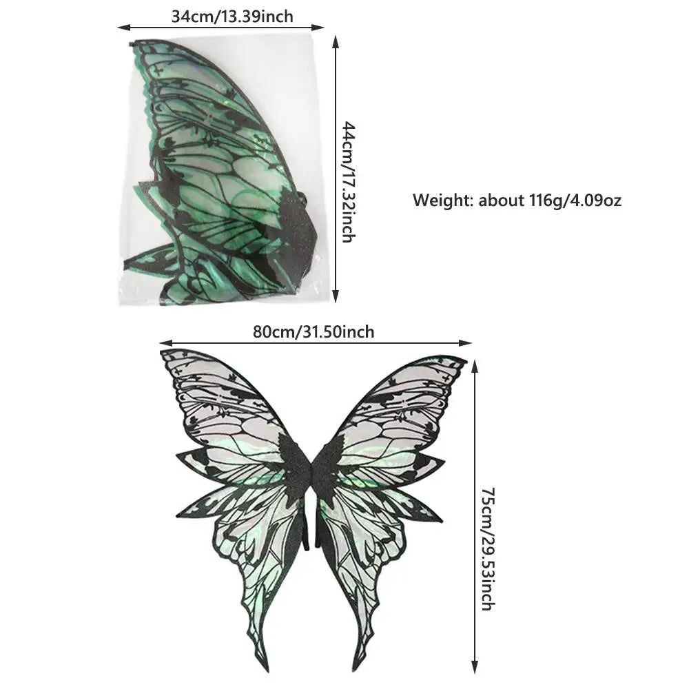Sparkling Fairy Wings – Adult & Kids Halloween Costume