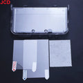 JCD Clear Crystal Case for Nintendo 3DS & New 3DS XL + Screen Film