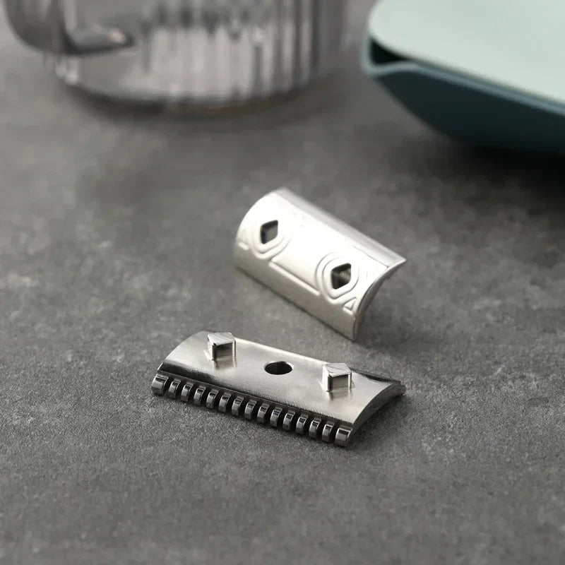 2026 Arrival YAQI Harlequin 316 Stainless Steel Polished Safety Razor
