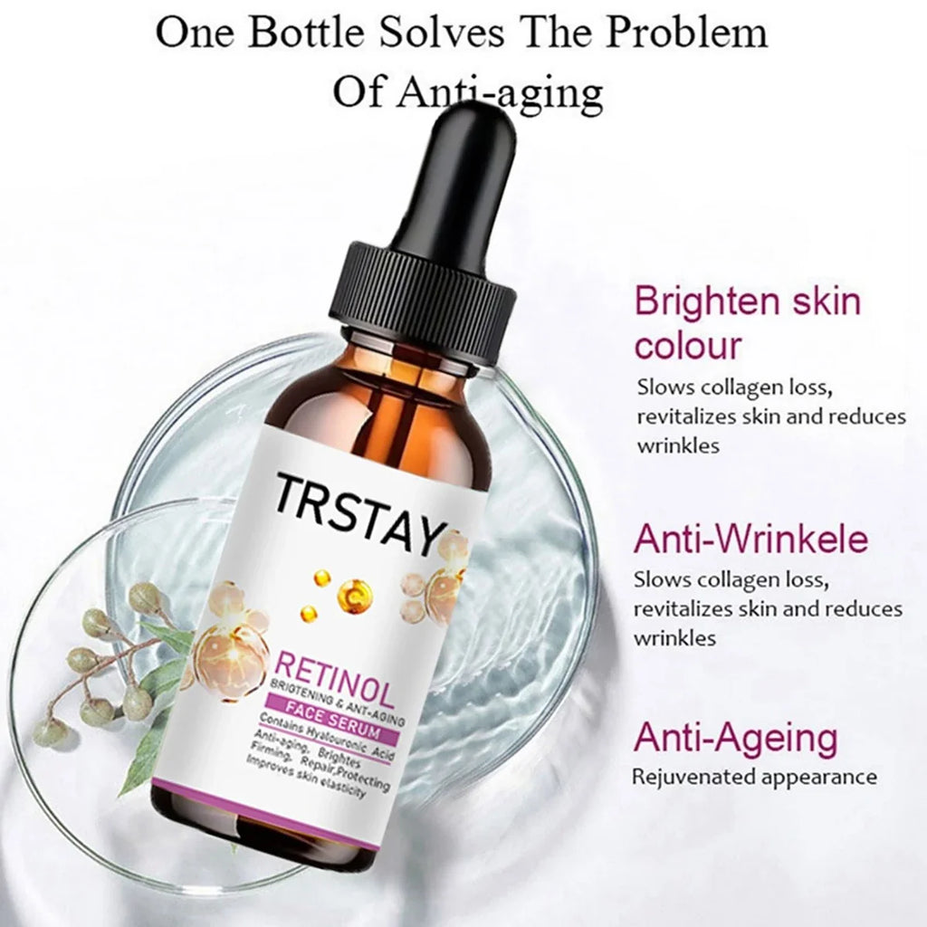 Face Serum Oil Essential Anti Aging Hyaluronic Acid Anti-wrinkles