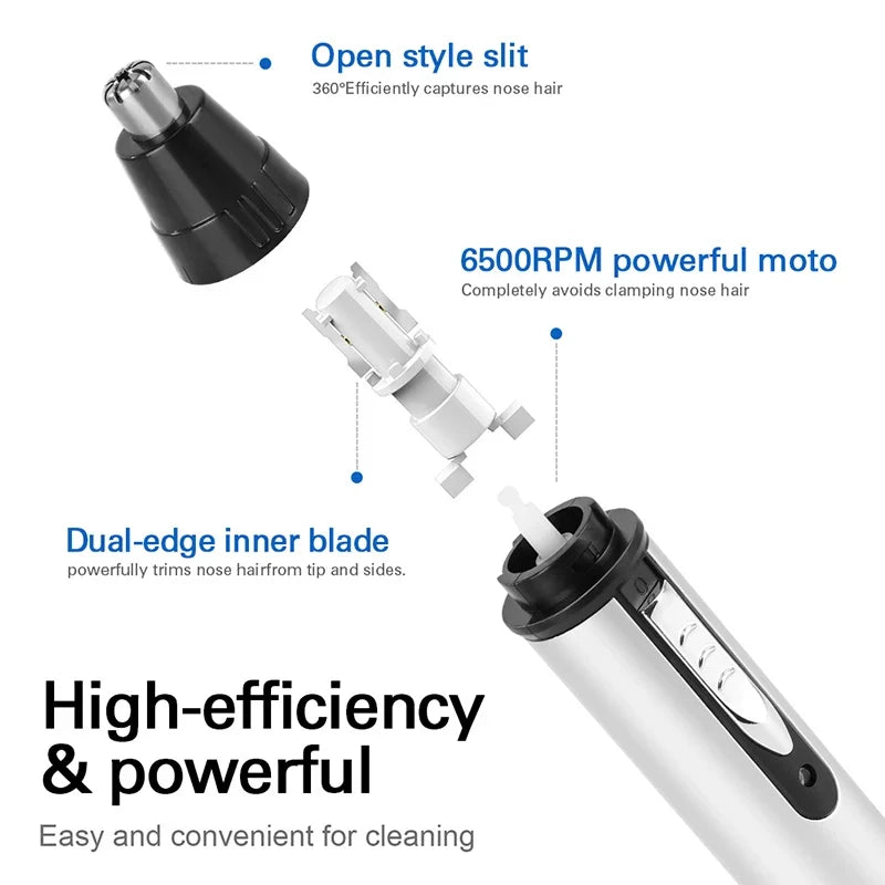 4-in-1 Rechargeable Shaver, Trimmer & Hair Clipper Set