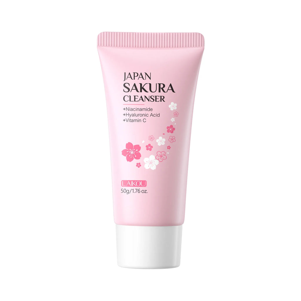 Lecco Sakura Facial Cleanser 50g – Hydrating Face Wash
