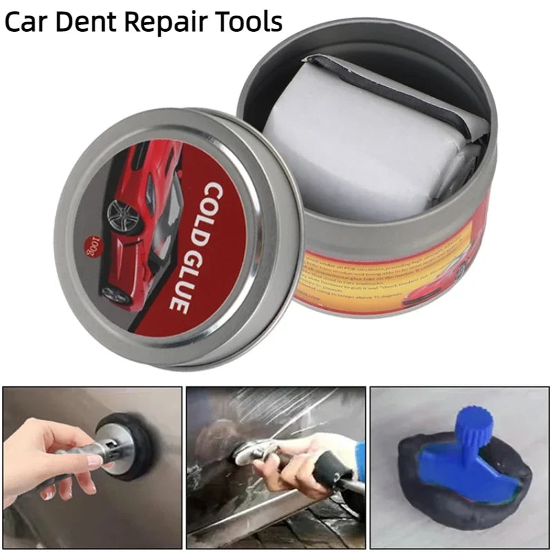Cold Glue Car Dent Puller & Remover – Portable DIY Kit
