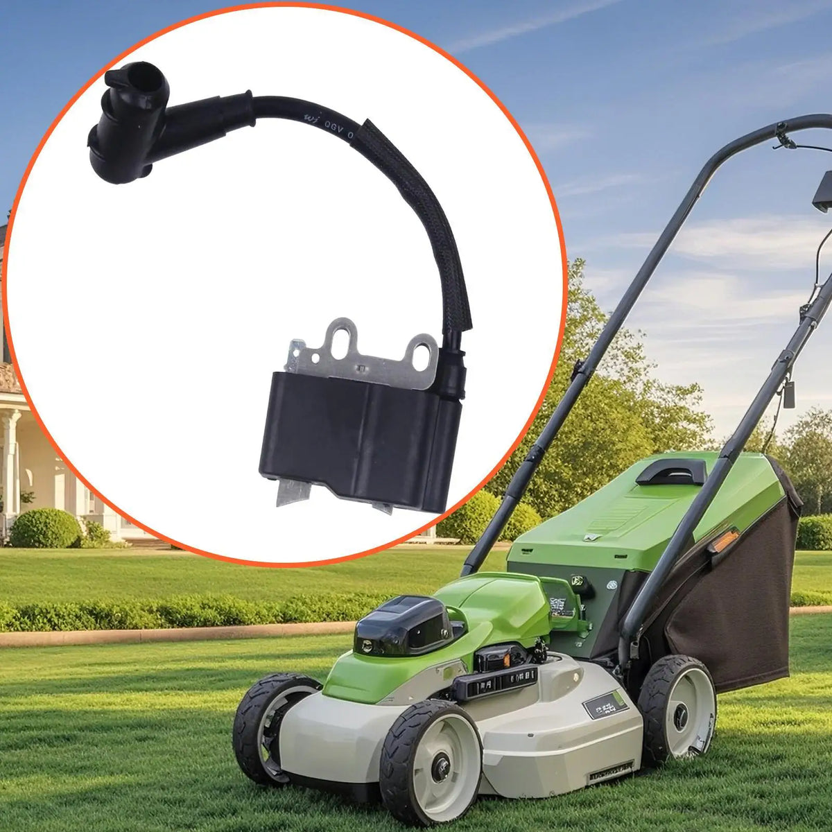 Lawn Mower Ignition Coil – Replacement Part for Mowers