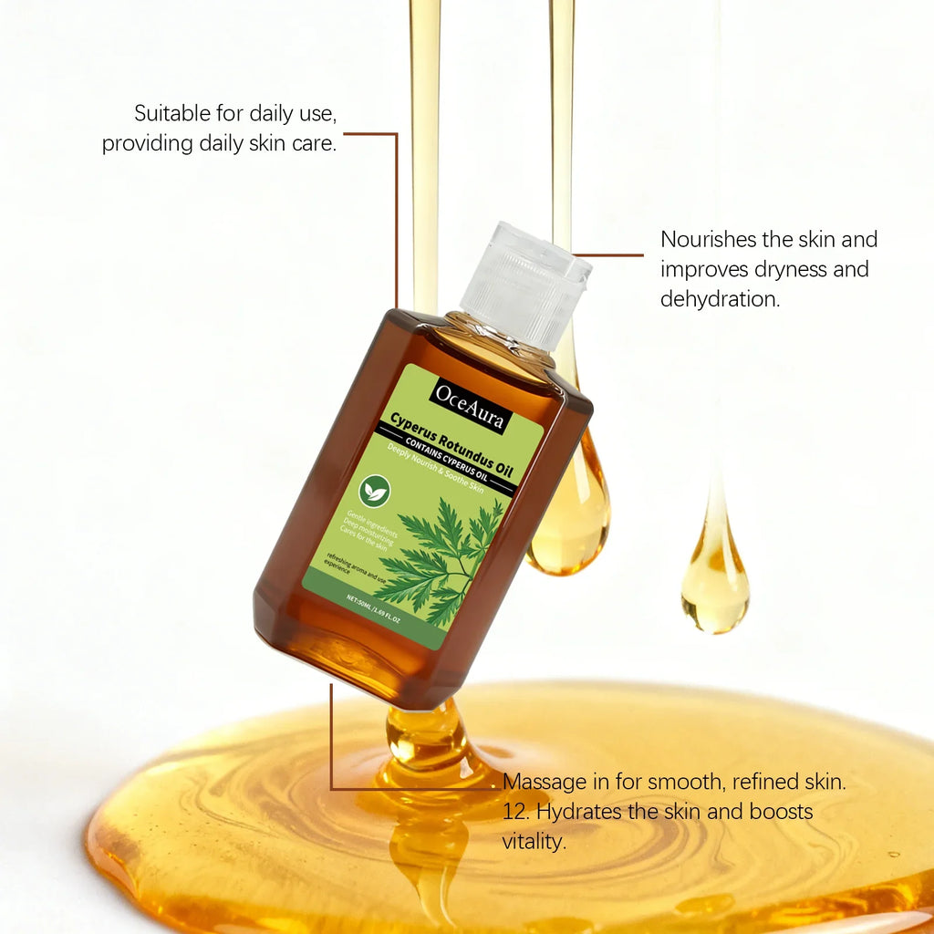 OceAura Body Massage Oil | Moisturizing, Firming & Brightening