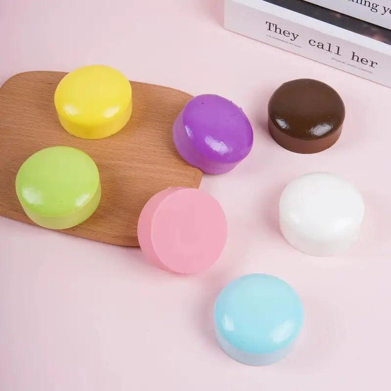 Slow Rising Squishy Steamed Bun Fidget Toy – Soft & Sensory