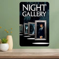 Night Gallery Classic TV Show Metal Poster Sign | Retro Wall Art
