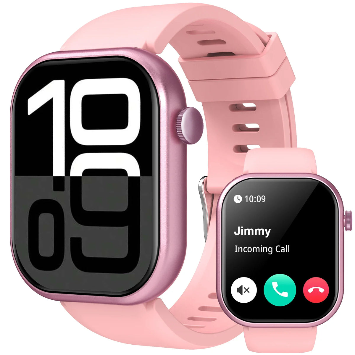 LOMAXFR Smart Watch – 2.01" HD Screen, Wireless Calling, Fitness