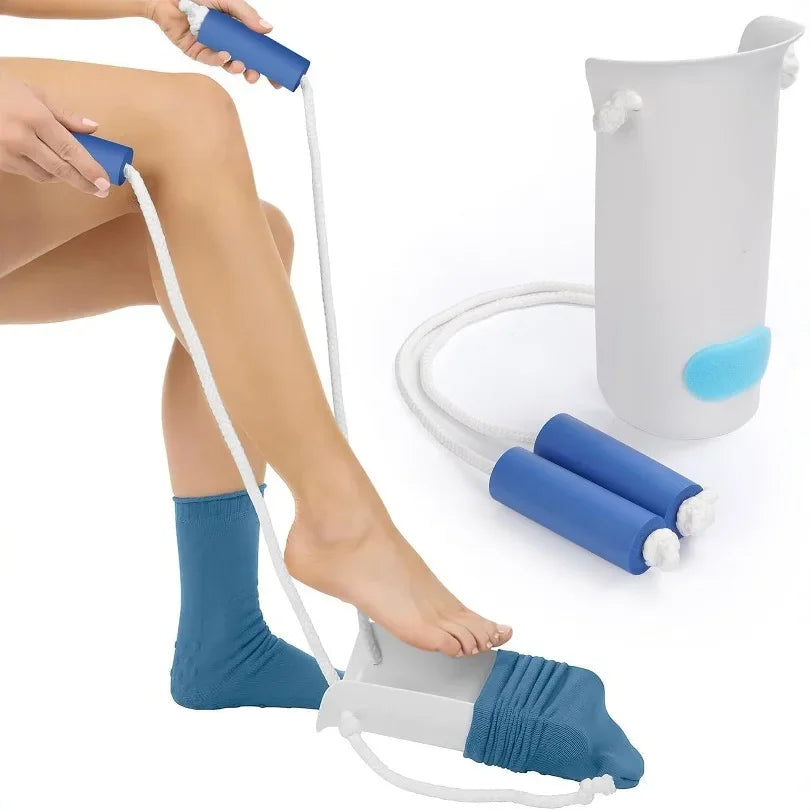 No-Bend Sock Aid | Easy On & Off Stocking Helper Tool