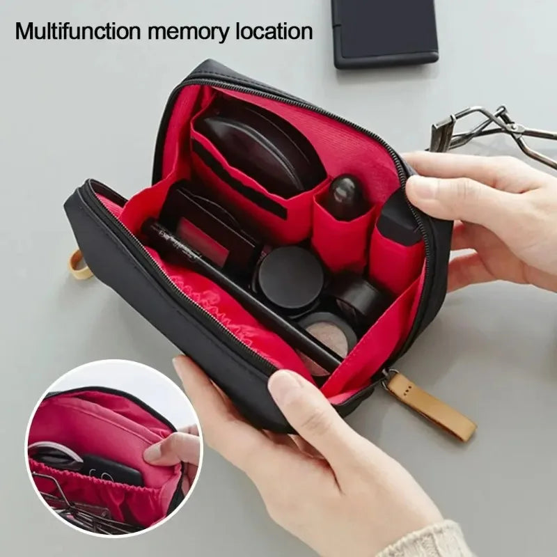 Portable Mini Cosmetic Bag | Lipstick & Makeup Travel Pouch