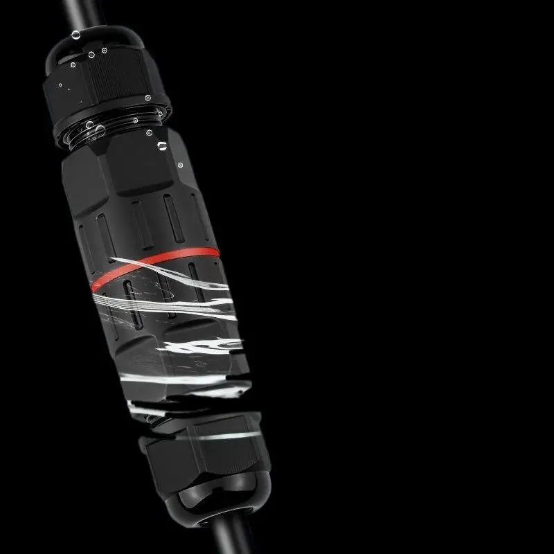 IP68 Waterproof Cable Connector 2-In 2-Out Quick Terminal Block
