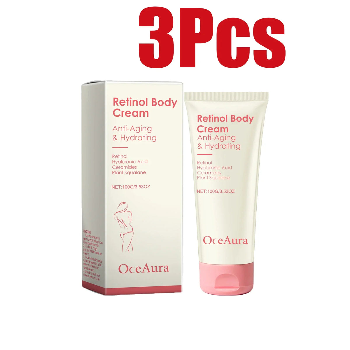 OceAura Retinol Firming Body Cream – Lift, Firm & Hydrate