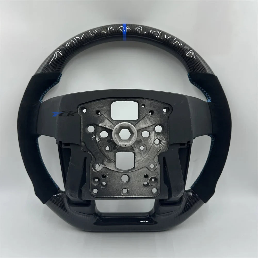 2010 Ford F150 Carbon Fiber Alcantara Custom Steering Wheel