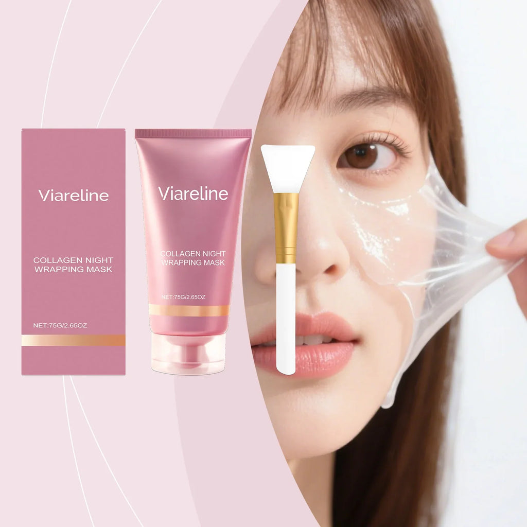 Viareline Collagen Peel Off Mask – Blackhead Removal & Glow